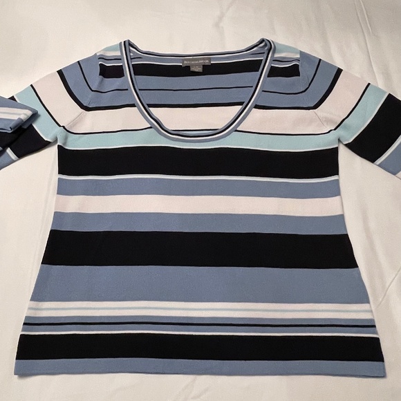 Stripped slim fitting sweater - Picture 1 of 7